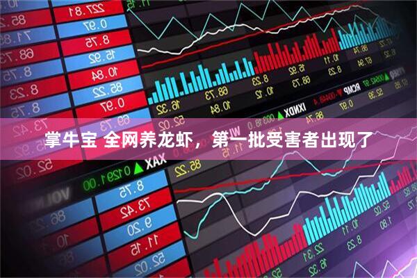 掌牛宝 全网养龙虾，第一批受害者出现了